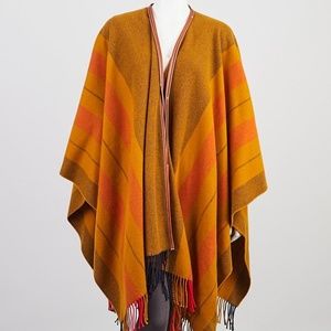 Hermes Poncho from Fall 2018 Collection.